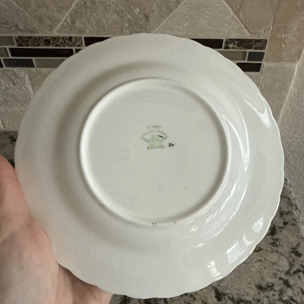 Tuscan Fine English Bone China Three Piece Cup & Saucer Set Floral